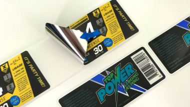 不干胶标签印刷光油的常见问题