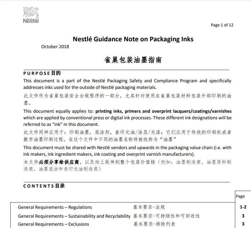 食品、药品、卫生用品印刷用的油墨跟其它行业有区别吗?