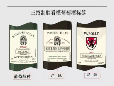 看懂酒标签的三个关键点