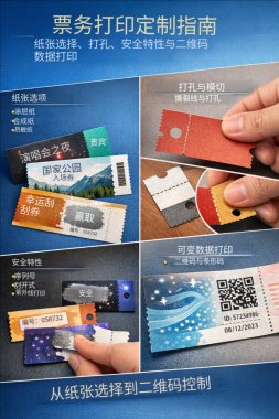 门票印刷定制指南：用纸