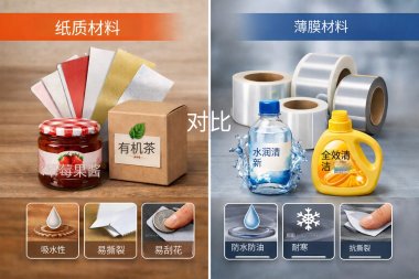 不干胶标签定制下单指南：材质、胶水、工艺